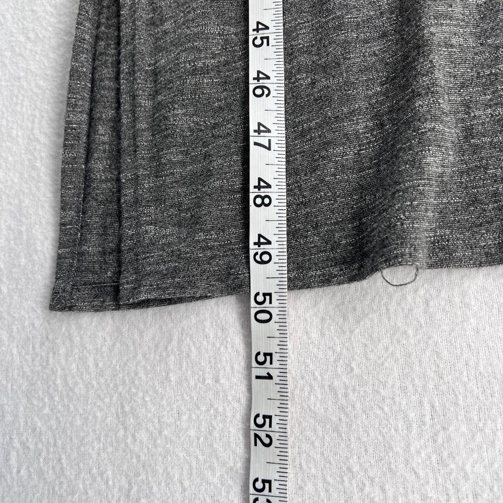 ANTHROPOLOGIE DOLAN Sarana Dress Womens Small Gray Black White Collared Belt - Picture 14 of 14